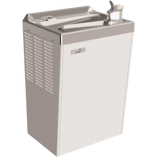 OASIS P8M GST 8PPH On-Wall Chilled Water Drinking Fountain in Greystone