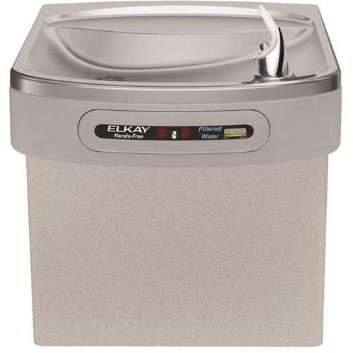 Elkay LZO8L Hands-Free Filtered ADA Light Gray Granite Drinking Fountain