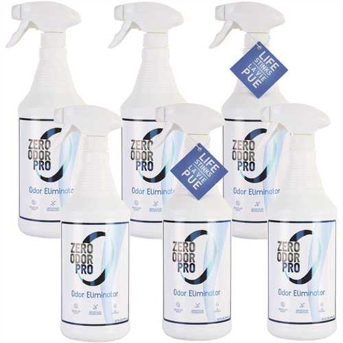 ZERO ODOR PL1320006C 32 oz. Pro Unscented Odor Eliminator Air Freshener Spray