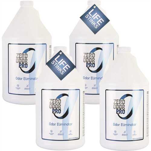 ZERO ODOR PL1128004C 128 oz. PRO Unscented Odor Eliminator Air Freshener Spray