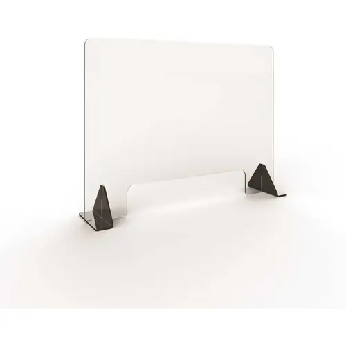 CLEAR ARMOR SOLUTIONS CAS-3224-PO1 31.5 in. x 23.5 in. x 0.187 in. Acrylic Sheet with 1-20 in. x 4 in. Passthroughs