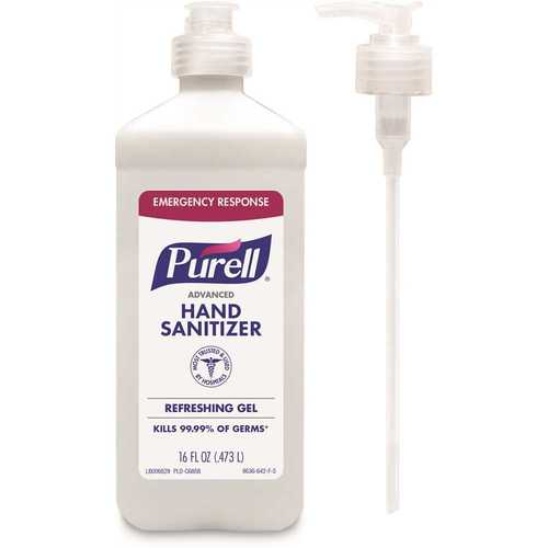 PURELL 9636-22-12PK-S Pump for 16 oz. Hand Sanitizer Bottle (12 Pumps Per Box) - pack of 12