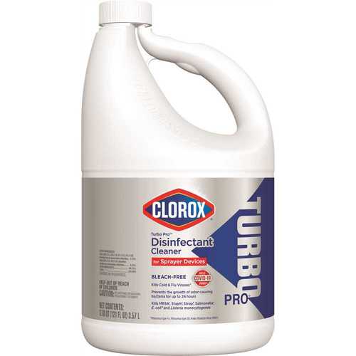 Turbo 121 oz. Bleach-Free Disinfectant Cleaner for Sprayer Devices