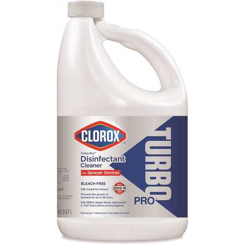 CLOROX 60091 Turbo 121 oz. Bleach-Free Disinfectant Cleaner for Sprayer Devices - pack of 3