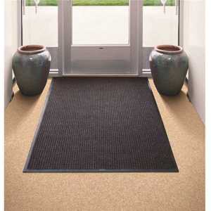 M+A Matting 200540035 WaterHog Classic Charcoal 35 in. x 58 in. Universal Cleated Backing Indoor / Outdoor Mat