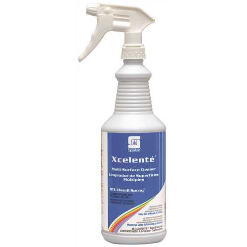 SPARTAN CHEMICAL COMPANY 318603 Xcelente RTU Handi Spray 1 Quart Fresh Lavendar Scent Multi Purpose Cleaner