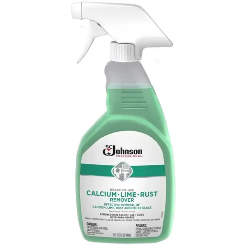 SC Johnson Professional Ready-To-Use Calcium Lime Rust Remover Green - pack of 12