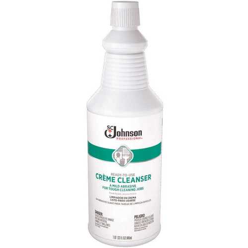 SC Johnson Professional 680097 Ready-to-Use Creme Cleanser 1 Qt. bottle