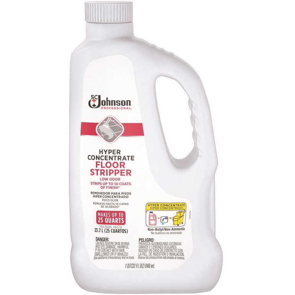 SC Johnson Professional 680078 1 Qt. Hyper Concentrate Floor Stripper