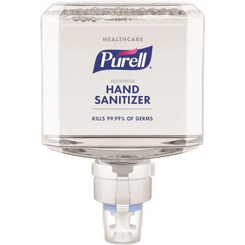 PURELL 7753-02 Healthcare ES8 1200 ml Advanced Clean Scent Foam Hand Sanitizer Dispenser Refill