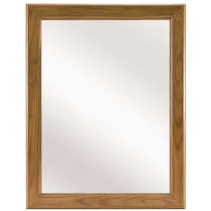 15-1/8 in. W x 19-1/4 in. H Framed Recessed or Surface-Mount Bathroom Medicine Cabinet in Oak 15-1/8 in. W x 19-1/4 in. H Framed Recessed or Surface-Mount Bathroom Medicine Cabinet in Oak