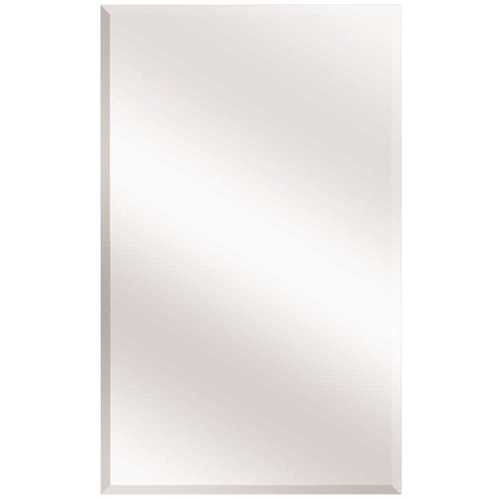 Glacier Bay 45406 16 in. W x 26 in. H Frameless Recessed or Surface-Mount Bathroom Medicine Cabinet