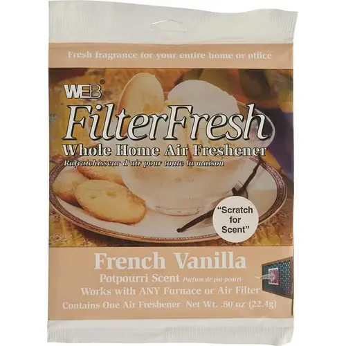 Vanilla Filter Fresh Whole Home Air Freshener White