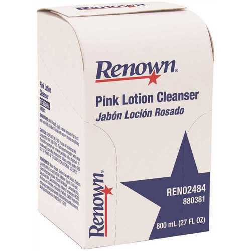 Bag-In-Box 800 ml Pink Lotion Hand Soap Refill