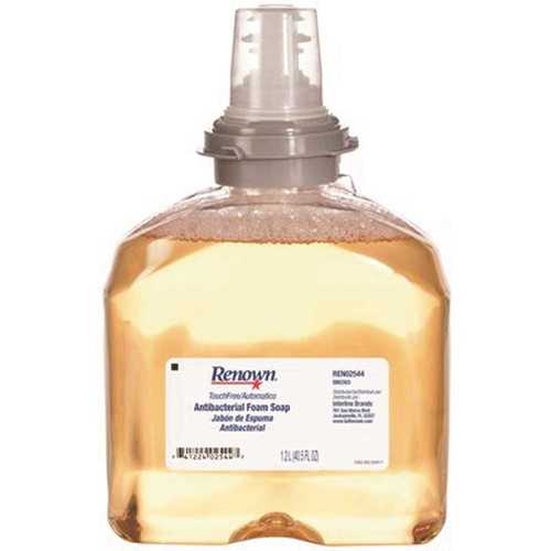 Renown REN02544 ANTIBACTERIAL FOAM HAND SOAP, TOUCH-FREE, 1,200ML