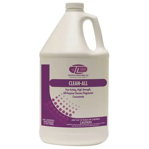 Theochem Laboratories, Inc. 100433-99990-7G Clean All Gallon 1 Gal. Heavy-Duty Cleaner/Degreaser Violet