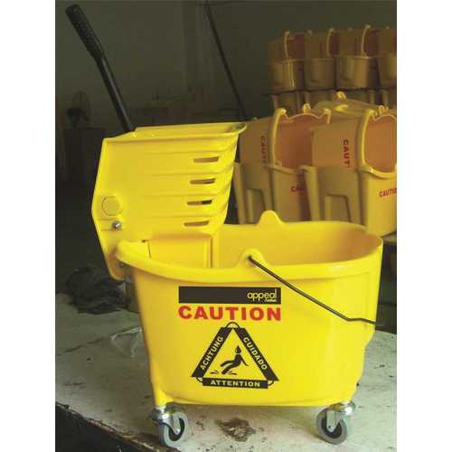 Appeal APP15500 35 Qt. Mop Bucket Combination with Side Press