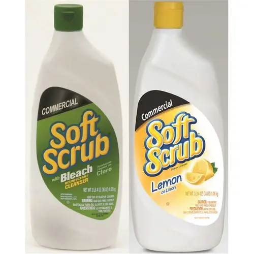 SOFT SCRUB 2340015519 36 oz. Cleanser with Bleach White