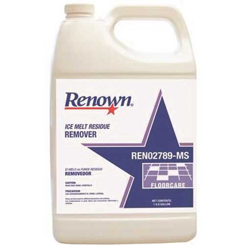 Renown 111400 128 oz. Floor Ice Melt Remover Neutral Floor Cleaner