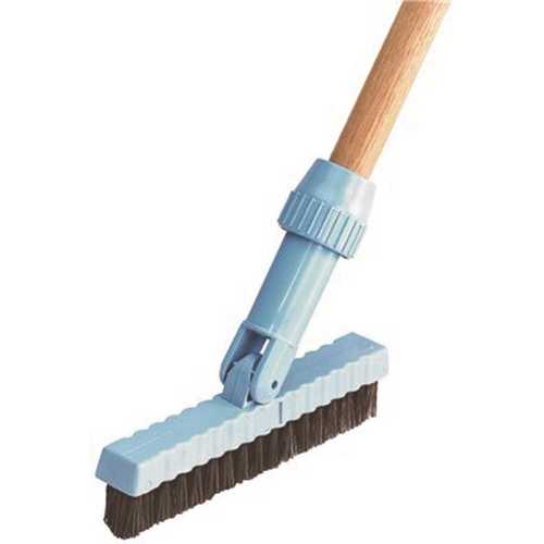 7-1/2 in. Pivoting Head Black Grout Brush