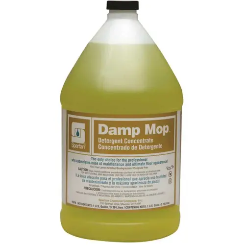 Spartan Chemical Co. 301604 Damp Mop 1 Gallon Lemon Scent Neutral Floor Cleaner Yellow