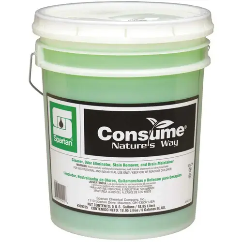 Consume 5 Gallon Vanilla Scent Organic Digestor Green