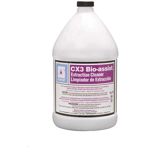 CX3 Bio-Assist 311004 1 Gallon Floral Scent Carpet Cleaner