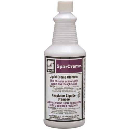 SPARTAN CHEMICAL COMPANY 732003 SparCreme 1 Quart Lime Scent Restroom Cleaner