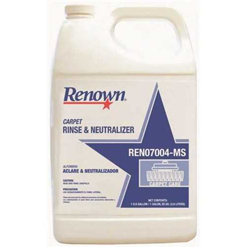 Renown 111499 128 oz. Carpet Rinse and Neutralizer