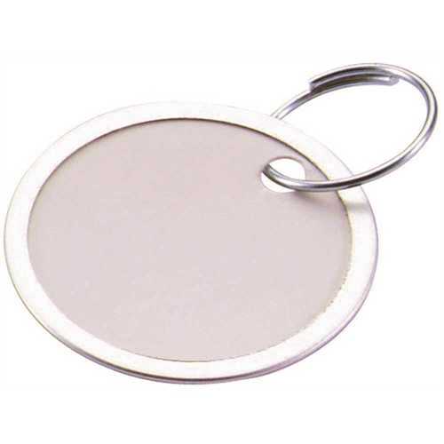 1-1/4 in. Dia Paper Tags with Ring - pack of 50