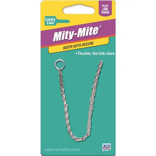 Mini Mite Key Chain Silver