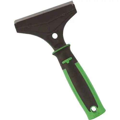 Unger SH00C 4 in. Head Short Handle Scraper Black