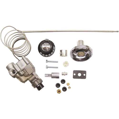 Robertshaw 4350-127 Gas Cooking Control Thermostat Kit for Ovens, Natural Gas / Propane, 250-550 Deg. F