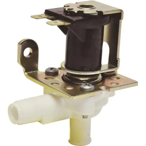 Robertshaw IMV-1304 S-30 Water Valve Series, 1/4 in. 18 NHT Inlet x 1/2 in. ID Hose Outlet, Polypropylene