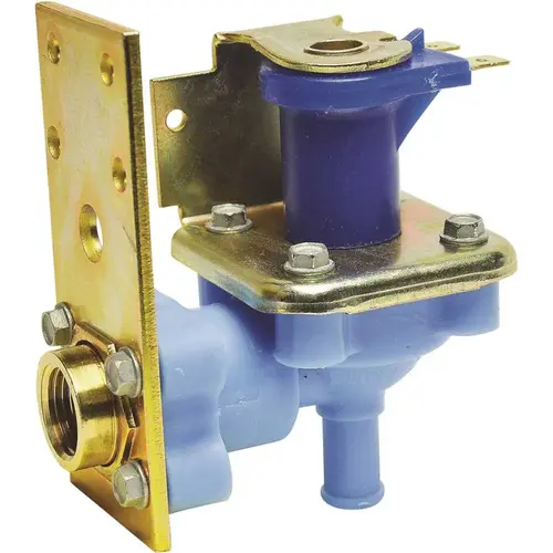 Robertshaw IMV-2201 S-53 Water Valve Series, 3/8 in. ID Hose Inlet x 3/8 in. ID Hose Outlet, Polypropylene