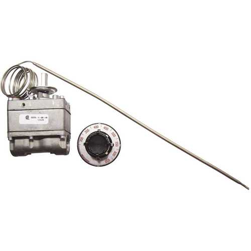 Robertshaw 4200-503 Gas Cooking Control Thermostat, 1/2 in., 300-650 Deg. F, Includes Dial
