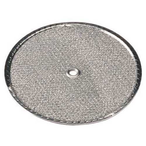 All-Filters RG-8501 Aluminum Round Range Hood Filter 9-1/2 in. RD x 3/32 in. with Center Hole