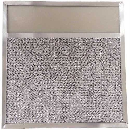 SUPCO RLF1123 AMFCO Range Hood Filter with Cover, 11-3/4 in. x 11-3/8 in. x 3/8 in