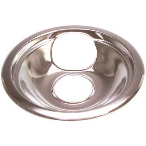 National Brand Alternative 651003 Electric Range Drip Pan in Chrome, 6 in. - pack of 6