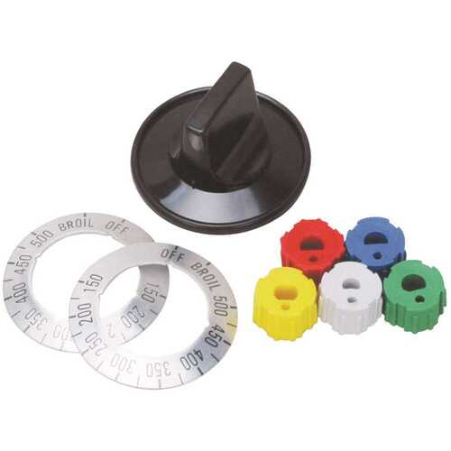 Exact Replacement Parts KN004 Knob Kit, Universal Electric Thermostat