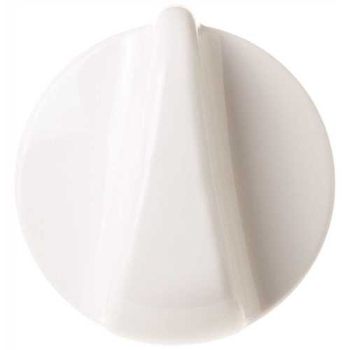 RANGE BURNER KNOB, WHITE