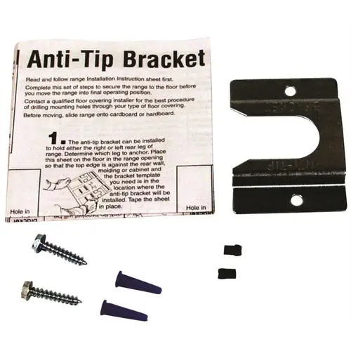 Range Anti Tip Kit Silver