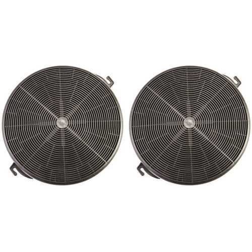 Range Hood Charcoal/Carbon Filters for Ductless Ventless Recirculating Installation and Replacement (-Piece)