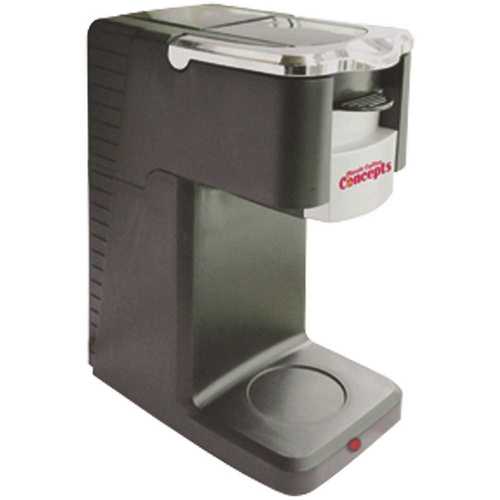 Lodging Star 310129 Mini Q Plus Single Serve Coffee Maker with Air Pum