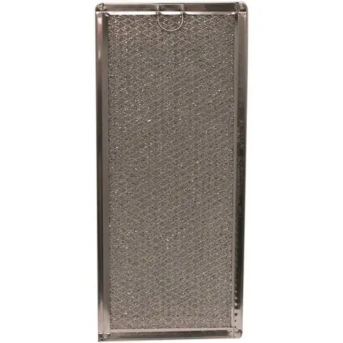 All-Filters G-6802 5-7/8 in. x 13-3/8 in. x 1/8 in. (PT SS) Aluminum Mesh Filter, Replacement Filter For WB06X10596 Gray