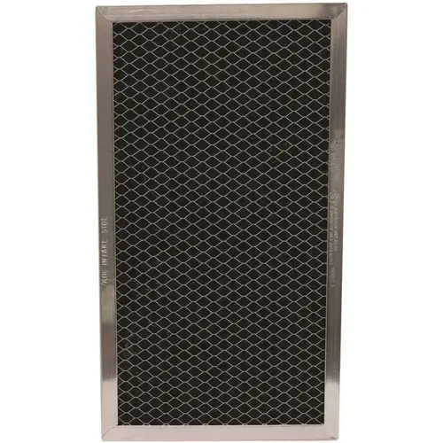 All-Filters C-6265 3.125 in. x 5.25 in. x .34 in. Carbon Range Hood Filter Gray