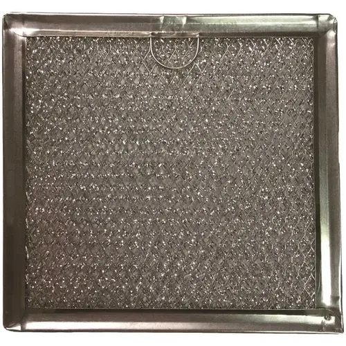 6-3/8 in. x 6-3/4 in. x 3/32 in. (PT LS) Aluminum Filter, Replacement Filter For Part WB02X11534 Gray