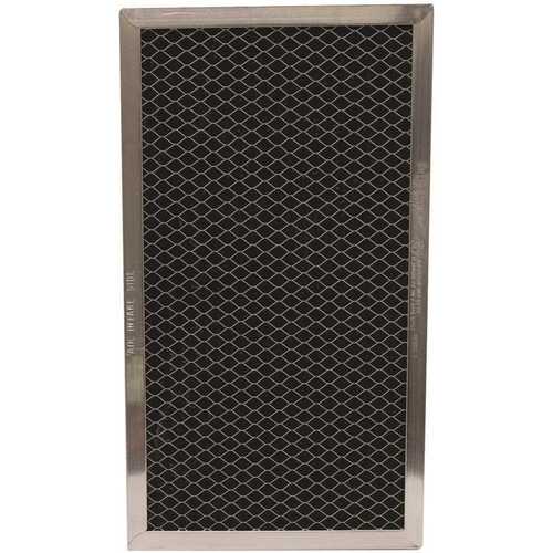 All-Filters C-6202 6-1/8 in. x 11 in. x 3/8 in. Carbon Filter, Replacement Filter For Part WB2X9883, JX81A