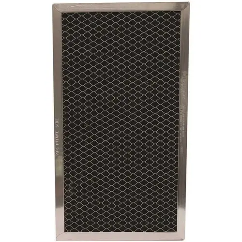 6-1/8 in. x 11 in. x 3/8 in. Carbon Filter, Replacement Filter For Part WB2X9883, JX81A Black