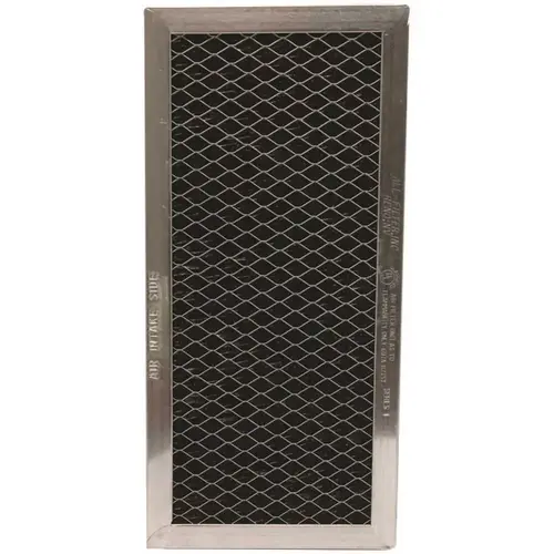 4 in. x 8-5/8 in. x 3/8 in. Carbon Filter, Replacement Filter for Part WB02X10956, JX81H Black